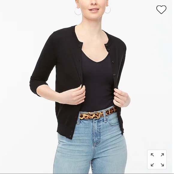 J. Crew Factory Sweaters | J. Crew Factory Clare Cardigan | Color: Black | Size: S | Margariitaa's Closet